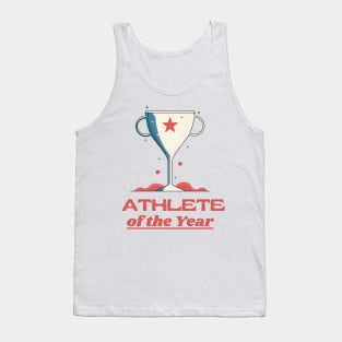 Athlete Of the Year with Cup for winners Tank Top